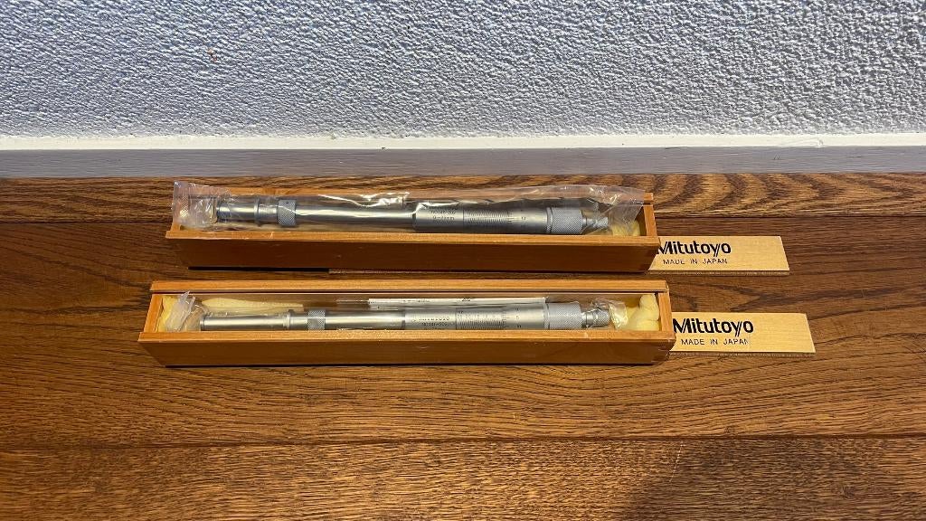 Mitutoyo 146-202 inwendig gleuf micrometer 0-25mm, -, Nieuw, Ophalen of Verzenden, Mitutoyo