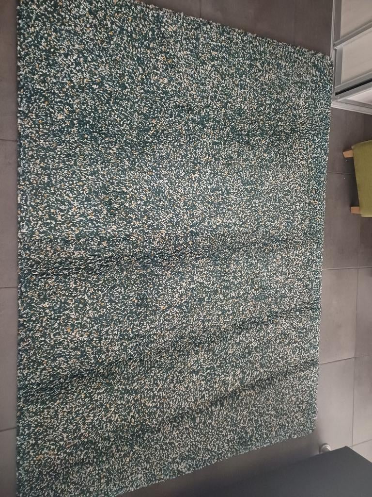 Groen/beige VINDUM vloerkleed - IKEA, Huis en Inrichting, Stoffering | Tapijten en Kleden, Ophalen, 150 tot 200 cm, 200 cm of meer