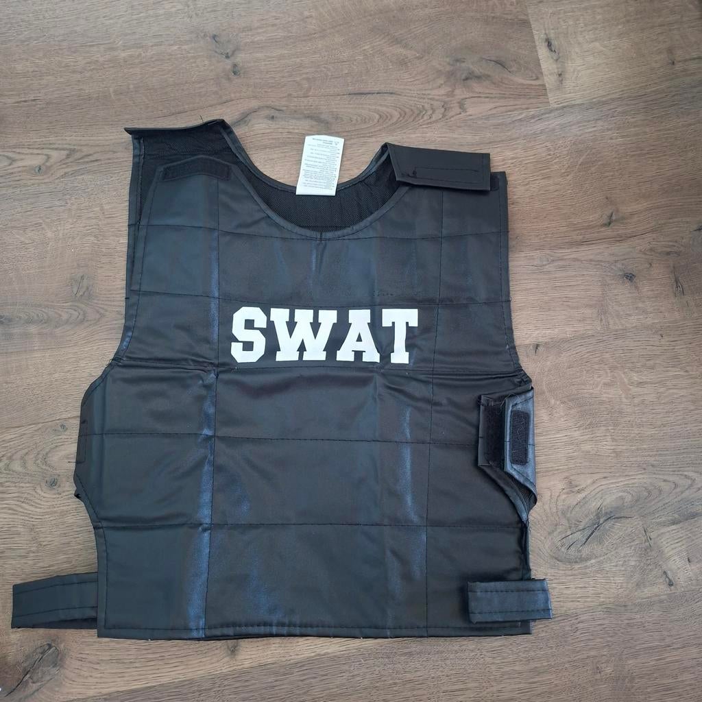 SWAT CARNAVALS PAKJE jongens 10-12 jaar, Ophalen of Verzenden, Overige soorten, Cap