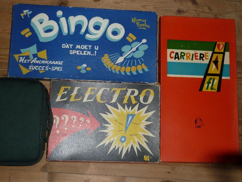 4 Gezelschapsspellen, Ophalen