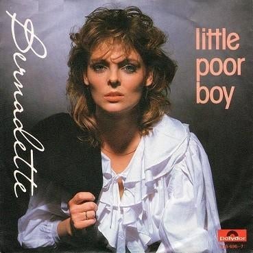 Single  -  BERNADETTE (uit Volendam) - Little poor boy, Cd's en Dvd's, Vinyl Singles, Ophalen of Verzenden, Zo goed als nieuw