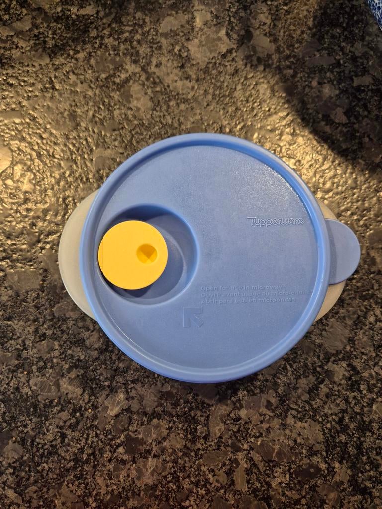 Tupperware Crystal Plus magnetronschaal +/- 400 ml, Huis en Inrichting, Keuken | Tupperware, Ophalen of Verzenden