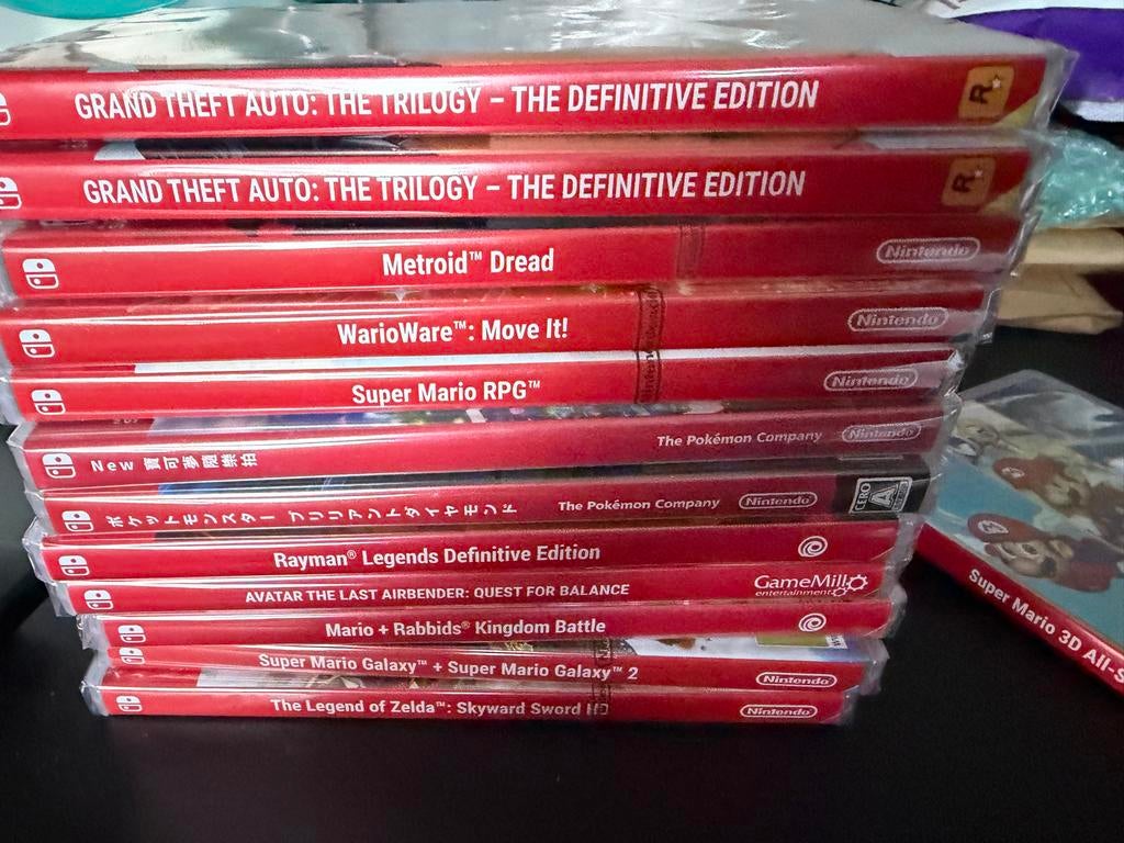 Sealed Nintendo Switch Games(Mario,Pokemon,Gta,Zelda&meer!), Spelcomputers en Games, Games | Nintendo Switch, Avontuur en Actie