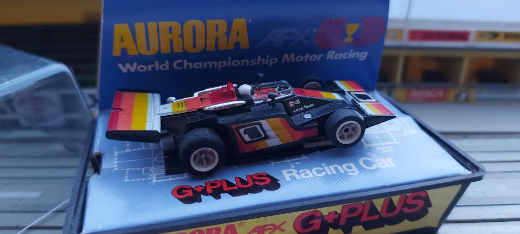 Faller-Aurora Indy car, Hobby en Vrije tijd, Overige merken, Gebruikt, Gelijkstroom, Brug, Tunnel of Gebouw