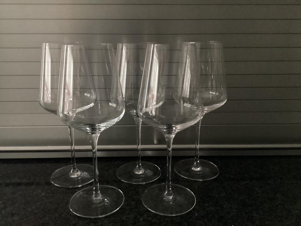 Vivo wijnglazen,longdrink, en champagne glazen, Ophalen of Verzenden, Zo goed als nieuw