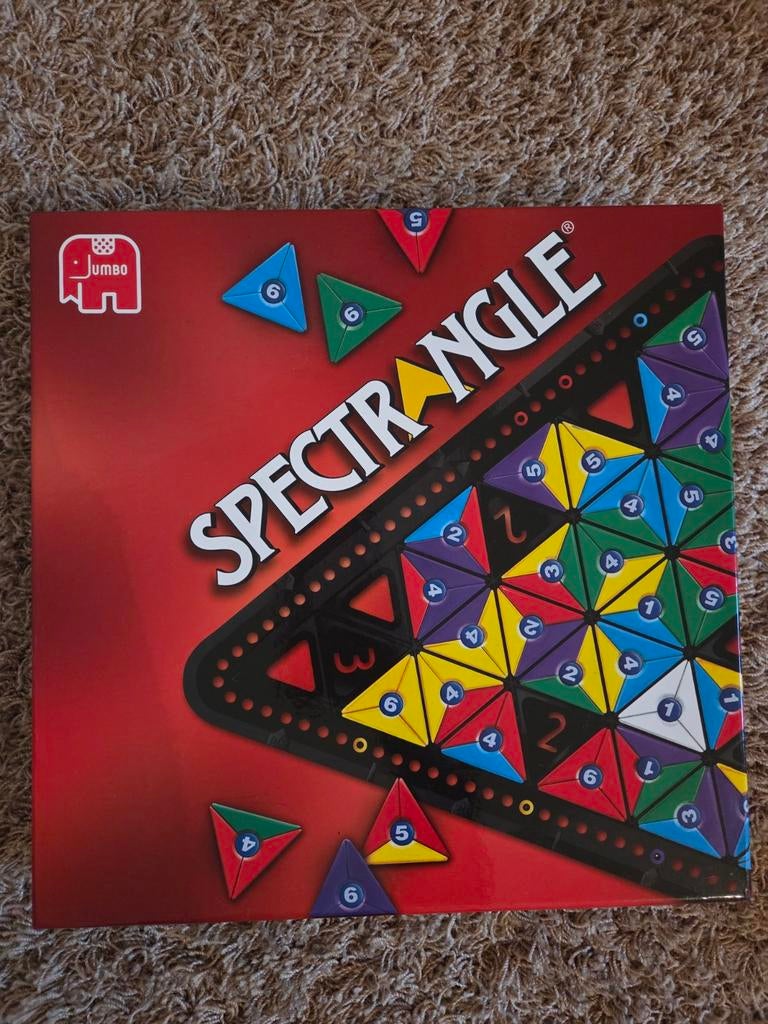 Spectrangle Puzzelspel van Jumbo, Jumbo, Ophalen of Verzenden, Zo goed als nieuw, Een of twee spelers