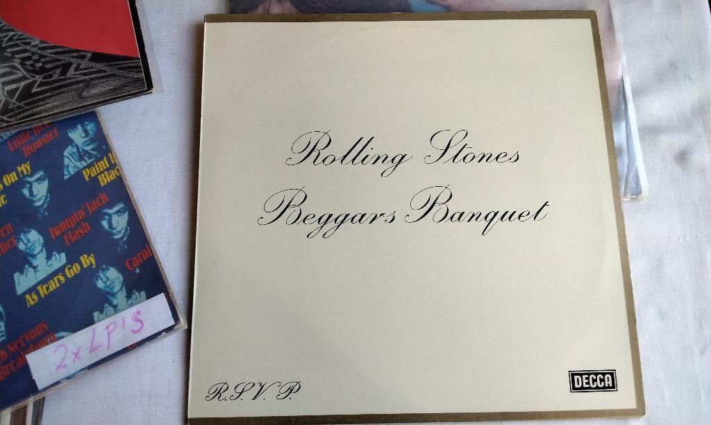 Rolling Stones Beggars Banquet ZGAN Vinyl lp rock, Cd's en Dvd's, Vinyl | Rock, Ophalen, Gebruikt, 12 inch, Poprock