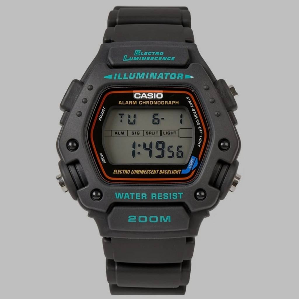 CASIO DW-290-1VS - Nieuw & Ongedragen!, Casio, Kunststof, Polshorloge, Kunststof