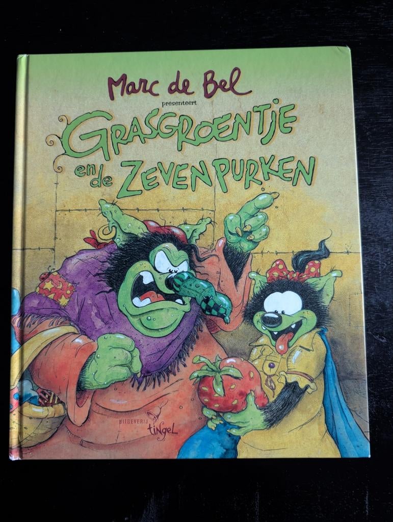 Grasgroentje en de Zeven Purken - Marc de Bel, Boeken, Ophalen of Verzenden, Zo goed als nieuw, Marc de Bel