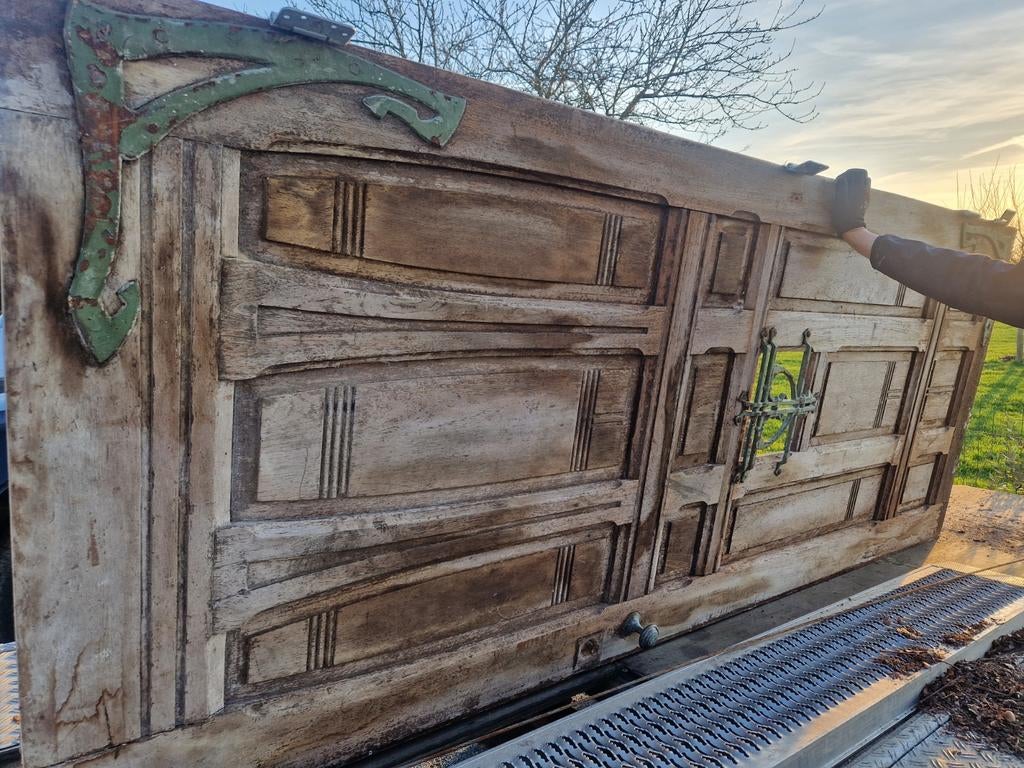 Oude klooster deur 131x278, Ophalen