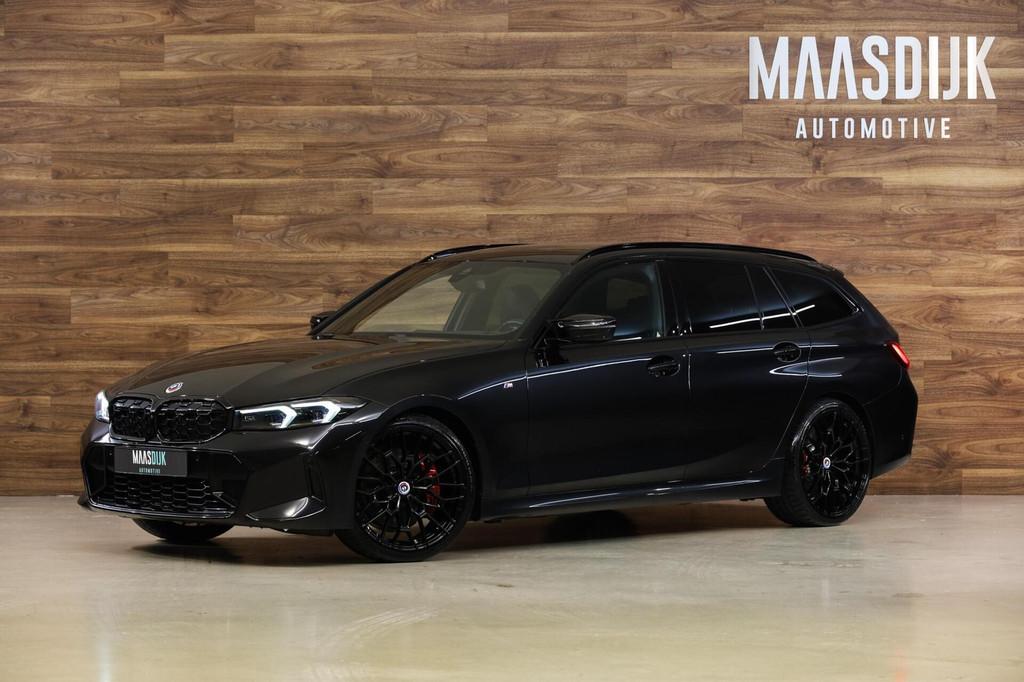 BMW M340i Touring xDrive|M-Sport Pro|M Seats|Pano|H&K|360|, Automaat, 1770 kg, Zwart, Vierwielaandrijving