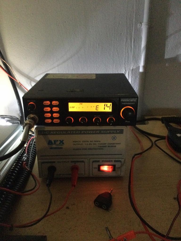 President Herbert (gemodeviseerd), Telecommunicatie, Ophalen of Verzenden, Gebruikt, Zender en Ontvanger