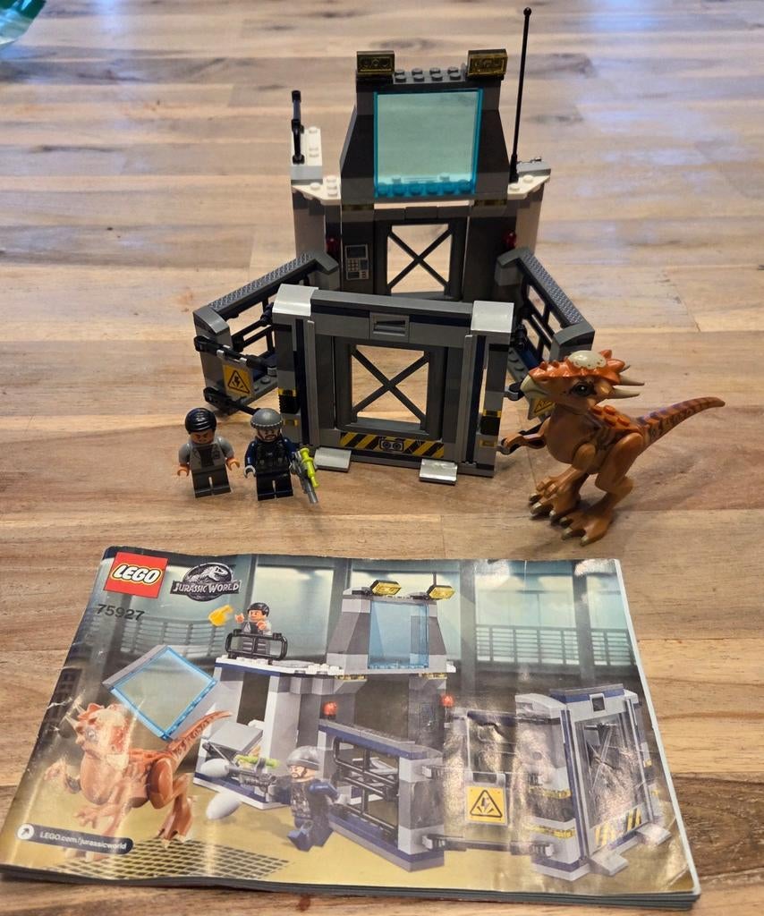 Zeldzame Lego Jurassic Park World Dino 75927 Stygimoloch, Ophalen of Verzenden, Gebruikt, Complete set, Lego