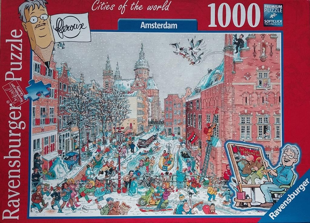 Wasgij en Jan van Haasteren puzzels, Ophalen of Verzenden, 500 t/m 1500 stukjes, Zo goed als nieuw, Legpuzzel