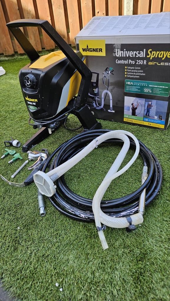 Wagner control Pro 250R, Ophalen, Zo goed als nieuw, Verfspuit of Verfpomp