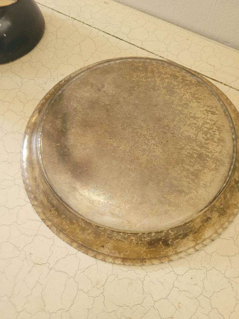 Zeer oude armeluis zilveren schaal, Ophalen of Verzenden