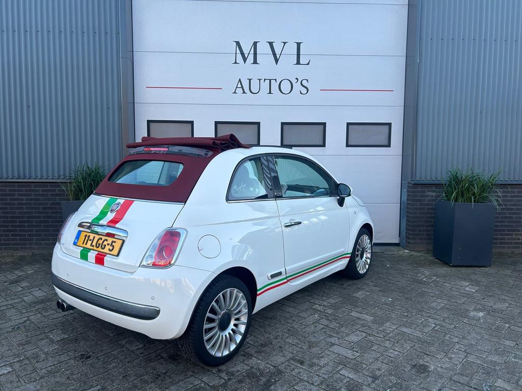 Fiat 500 C 1.4 Lounge / cabrio, Euro 5, 101 pk, Gebruikt, 31 €/maand