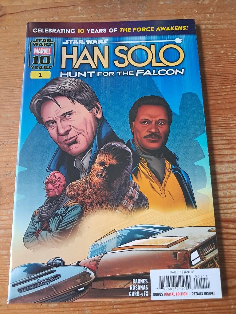 Star wars -Han Solo : hunt for the falcon, Amerika, Nieuw, Barnes, Ophalen