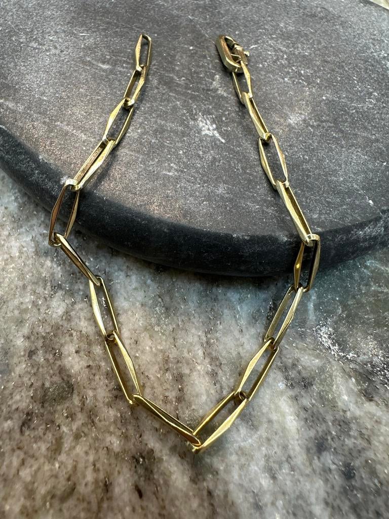 Prachtige 14k Gouden Massieve Close Forever Armband, Ophalen of Verzenden, Zo goed als nieuw, Goud