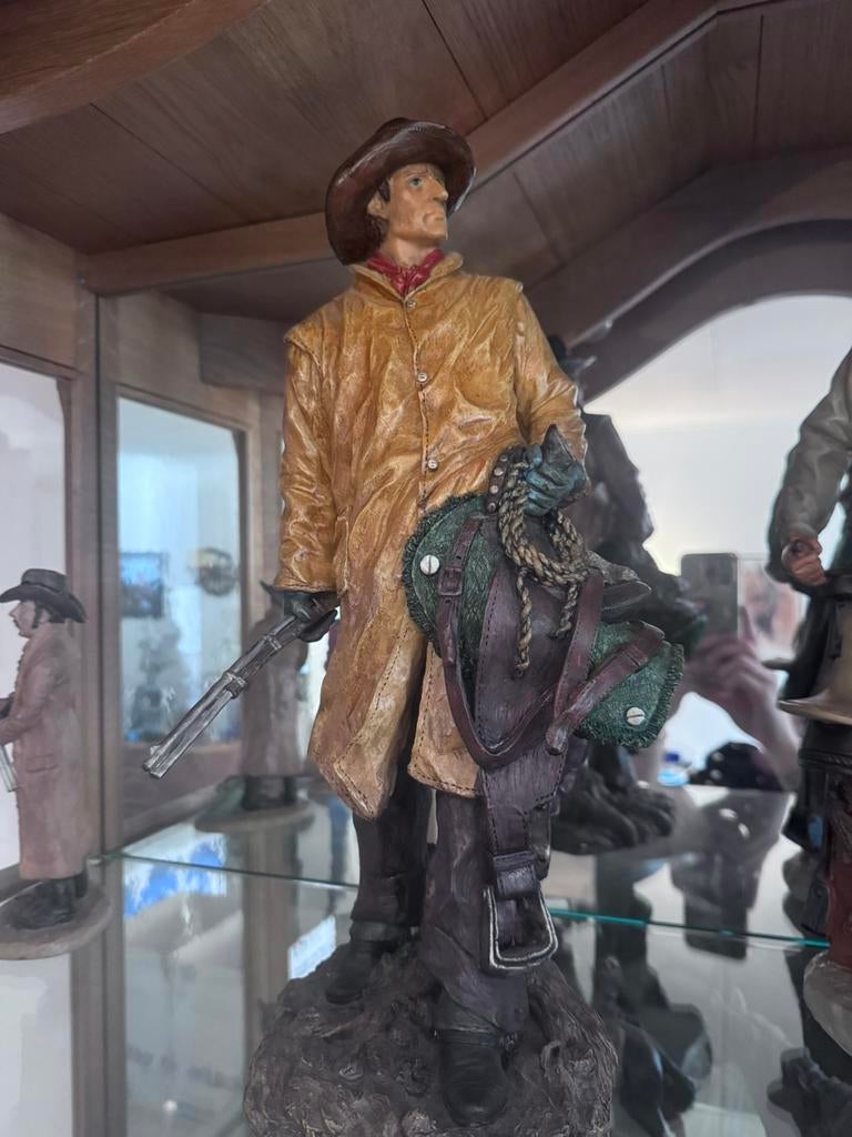 Cowboy beeld, Verzamelen, Beelden en Beeldjes, Ophalen, Zo goed als nieuw