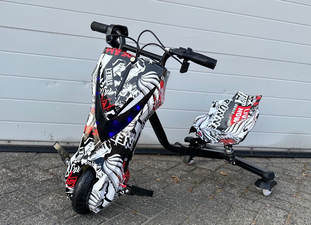 Elektrische Drift Trike Kart 250W 36V Bluetooth / Verlicht, Ophalen of Verzenden, Nieuw, Overige typen