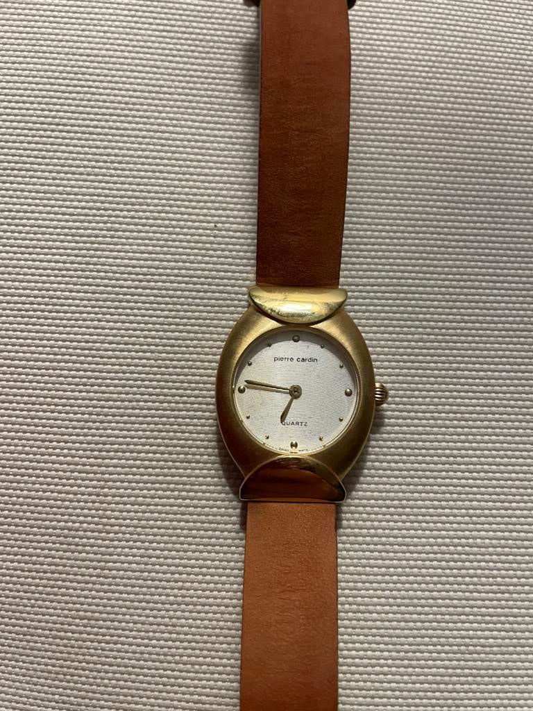 Pierre Cardin Dameshorloge - Nieuw met prijskaartje, Overige merken, Leer, Staal, Polshorloge
