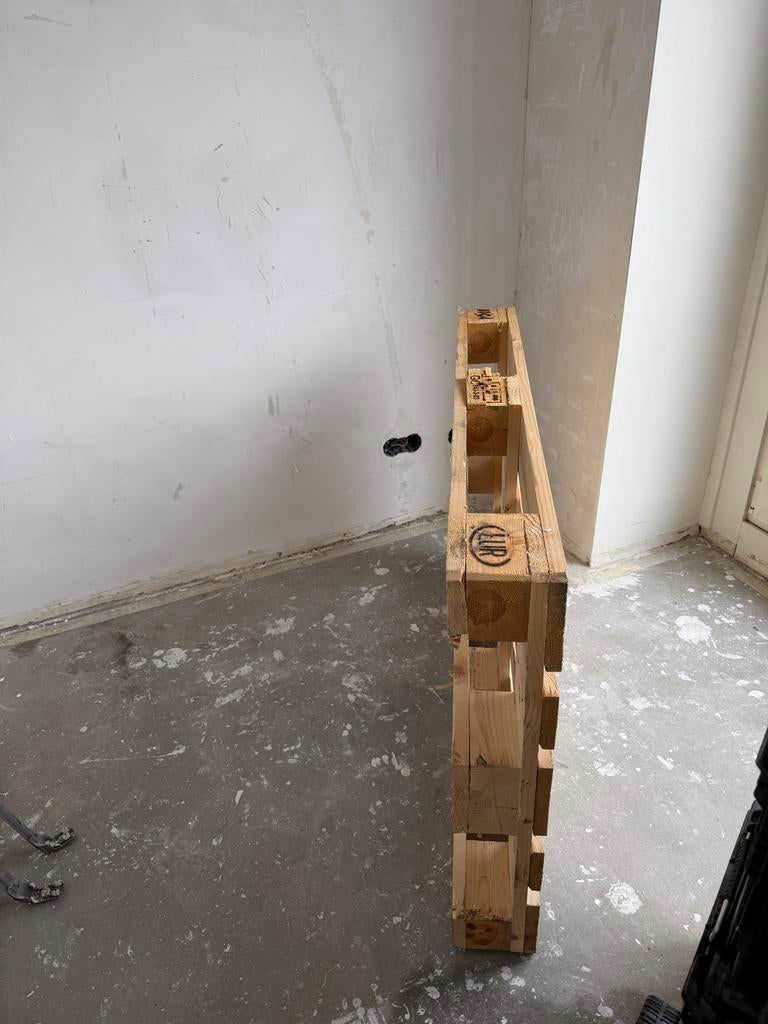 3 Euro pallets, Doe-het-zelf en Verbouw, Hout en Planken, Gebruikt, Ophalen of Verzenden, 50 mm of meer, Pallet