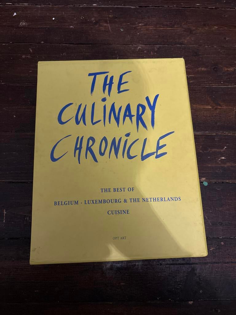 The Culinary Chronicle 7: België, Luxemburg & Nederland, Boeken, Kookboeken, Gelezen, Overige typen, Nederland en België, Ophalen of Verzenden