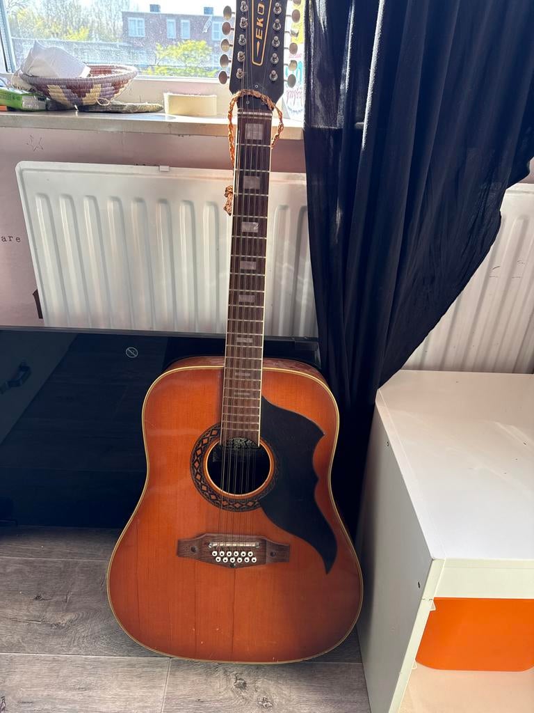 EKO Ranger 12-snarige gitaar, Ophalen, Gebruikt, Western- of Steelstringgitaar, 12-snarig