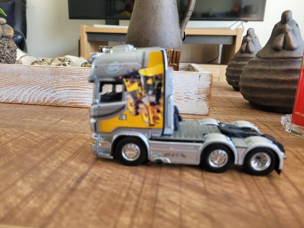 Scania krommenhoek, Hobby en Vrije tijd, Modelauto's | 1:50, T, Nieuw, T, Tekno