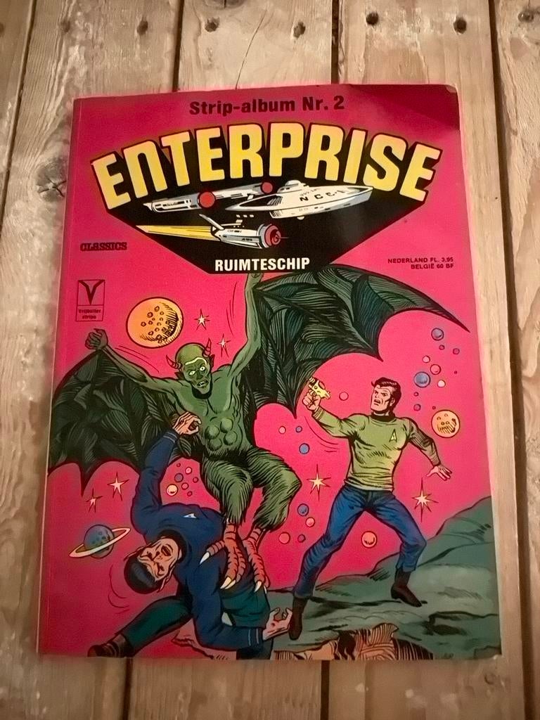 Ruimteschip Enterprise - Strip-album nr. 2 (De Vrijbuiter), Boeken, Stripboeken, Eén stripboek, Ophalen of Verzenden, Gelezen