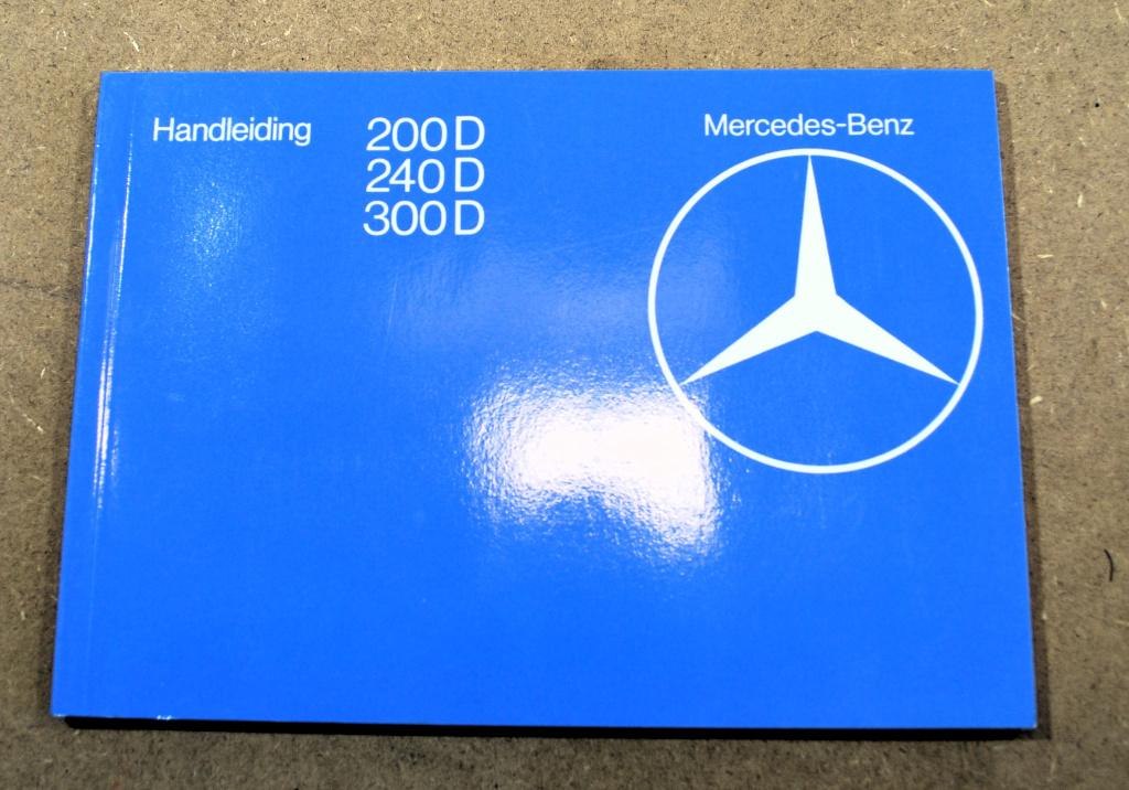 Handleiding Mercedes 200D / 240D / 300D, Ophalen of Verzenden