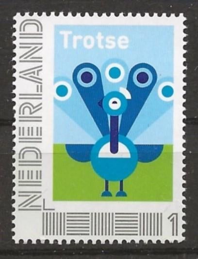 Persoonlijke zegel tarief 1 Trotse Pauw , postfris, Postzegels en Munten, Ophalen of Verzenden, Postfris
