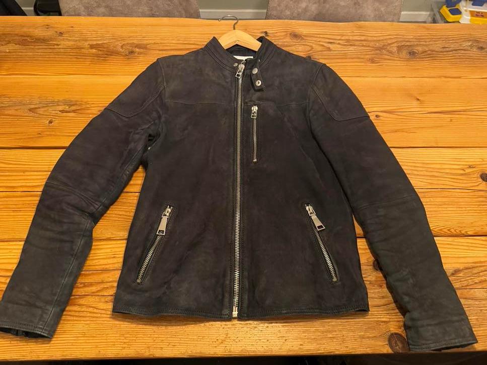 Goosecraft suède zomerjack maat S, blauw, Kleding | Dames, Ophalen of Verzenden, Zo goed als nieuw, Maat 36 (S), Zwart