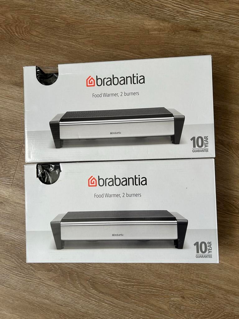 Brabantia Warmhoudplaat - Slechts 1x gebruikt!, Ophalen, Overige typen, Zilver, Zo goed als nieuw