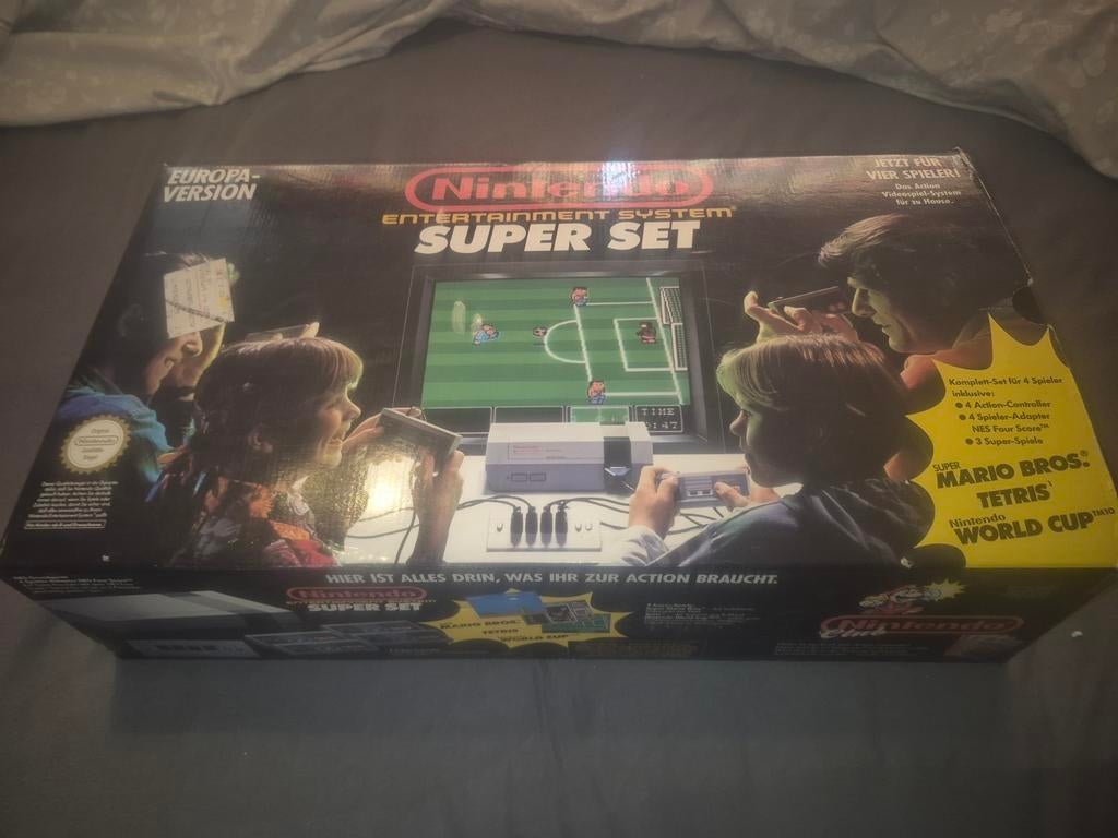 Nintendo Entertainment System Super Set (Europa Versie), Ophalen, Eén computer, Zo goed als nieuw, Platform