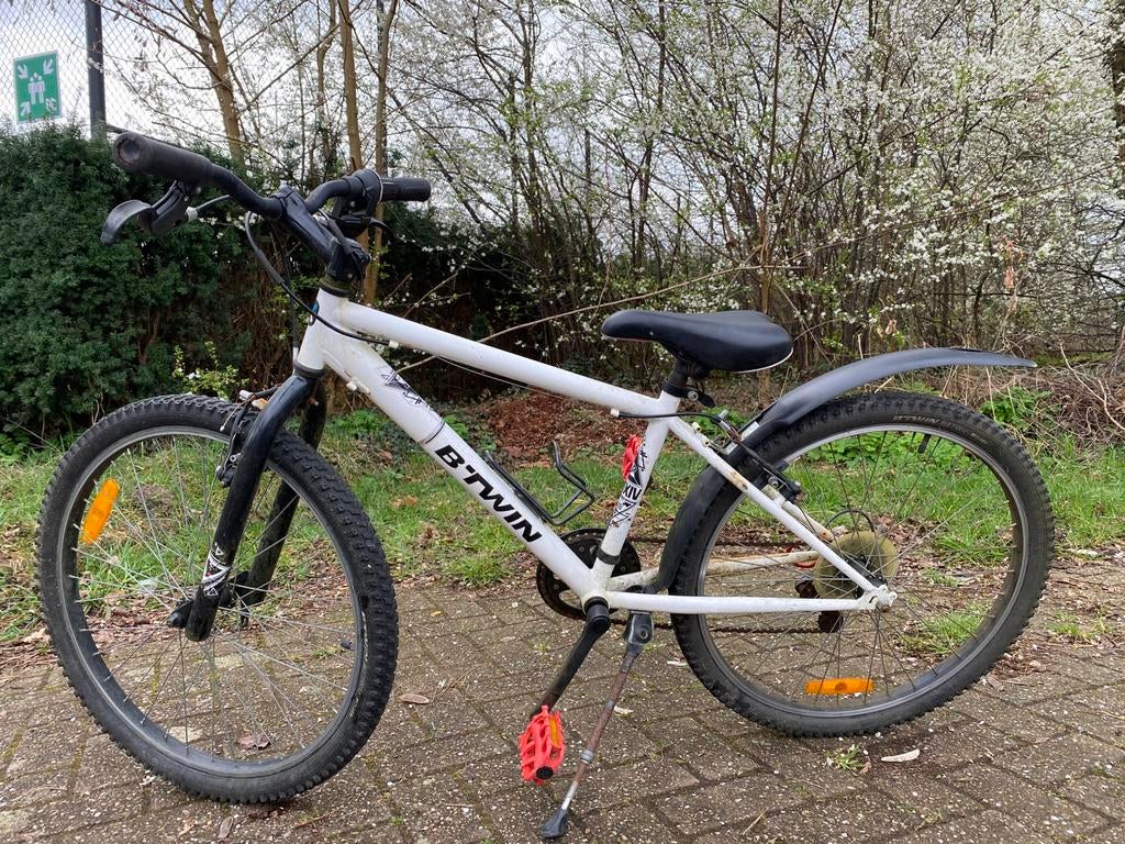 Kinderfiets 24, Ophalen, Gebruikt, Staal, 24 inch of meer