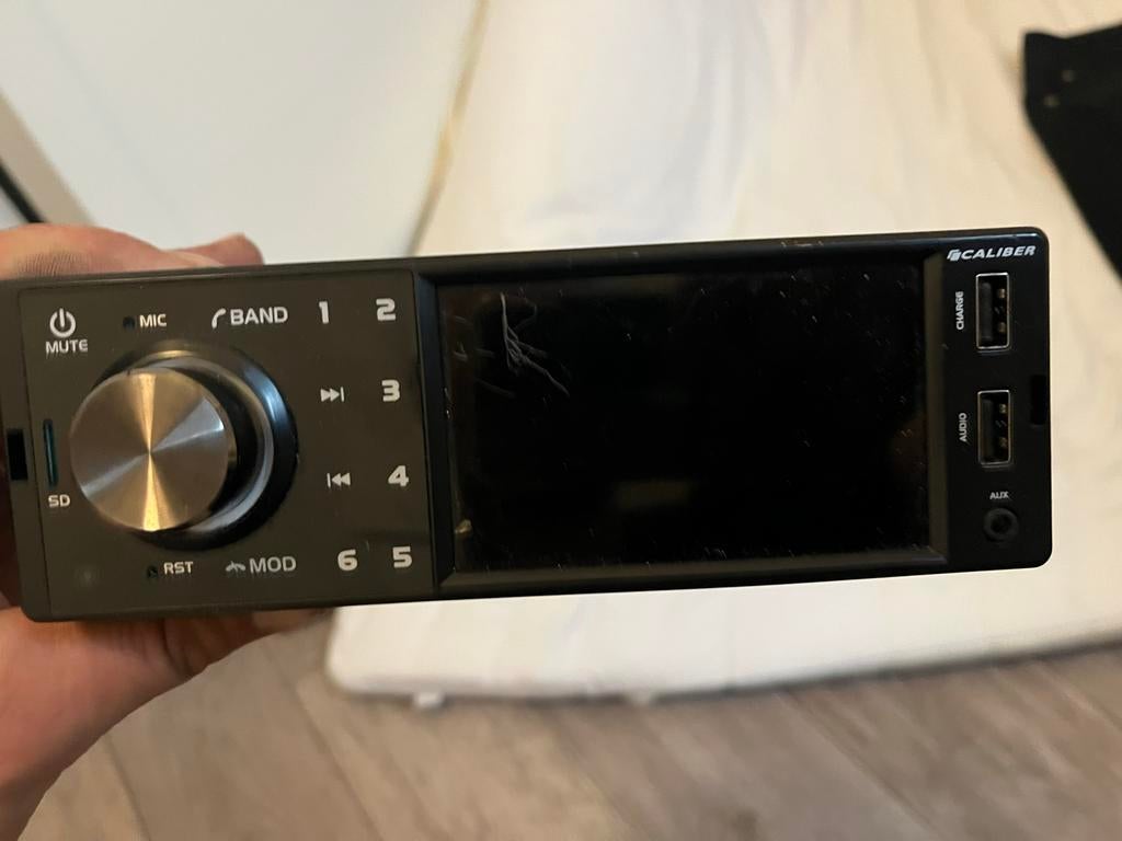 Caliber Autoradio met USB, SD en AUX ingangen, Auto diversen, Ophalen of Verzenden, Gebruikt