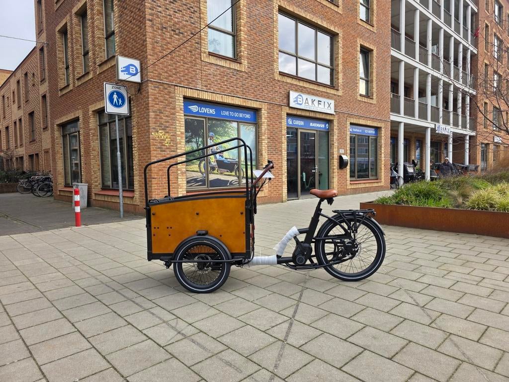 Hondenbakfiets geschikt voor grote honden, Overige merken, Gebruikt, Huif, Onbekend