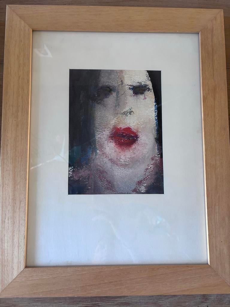 Abstract Portret van Bert van Steen, Antiek en Kunst, Kunst | Schilderijen | Modern, Ophalen