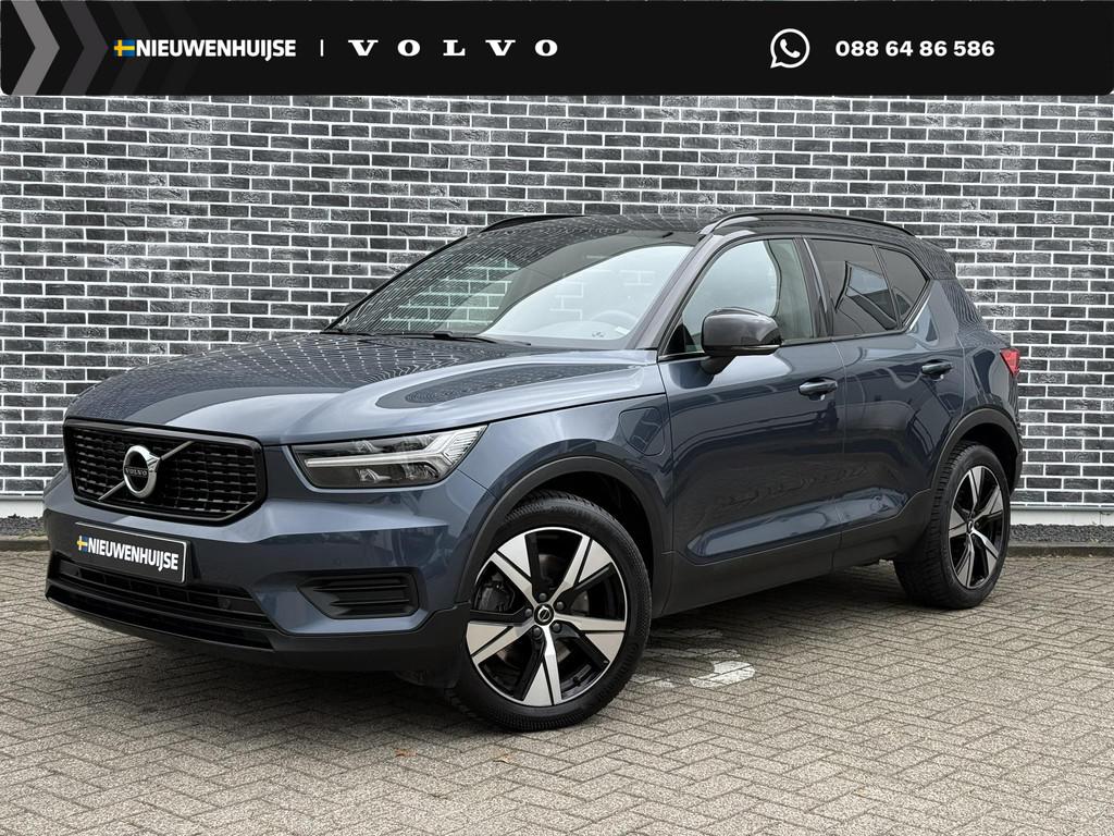 Volvo XC40 1.5 T4 Recharge R-Design | Plug-in Hybrid (PHEV), 12 maanden, Euro 6, Blauw, Leder en Stof