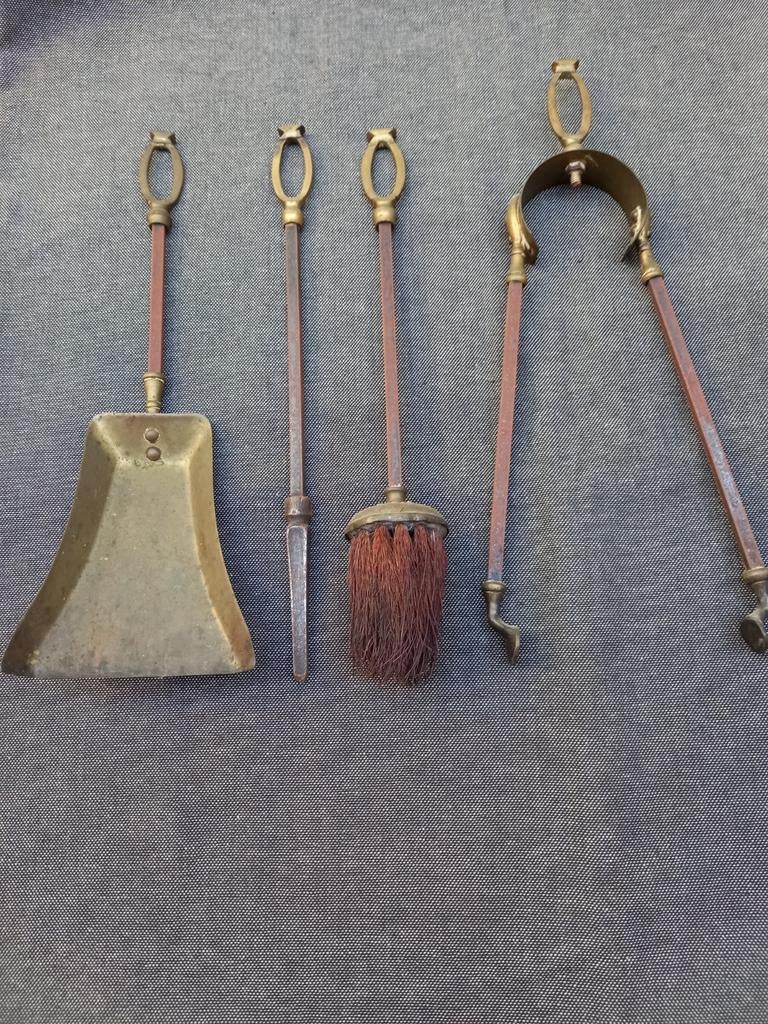 Antiek open haardstel., Ophalen of Verzenden