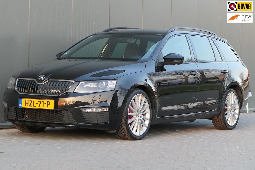 Skoda Octavia Combi 2.0 TSI RS 220PK Stoelverwarming Cruise, Gebruikt, Euro 6, 4 cilinders, 1984 cc