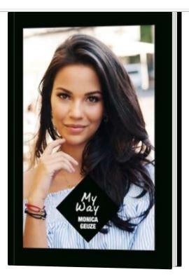 biografie My way Auteur: Monica Geuze boek vlogger  ALLERLEI, Boeken, Ophalen of Verzenden, Zo goed als nieuw, Monica Geuze, Overige