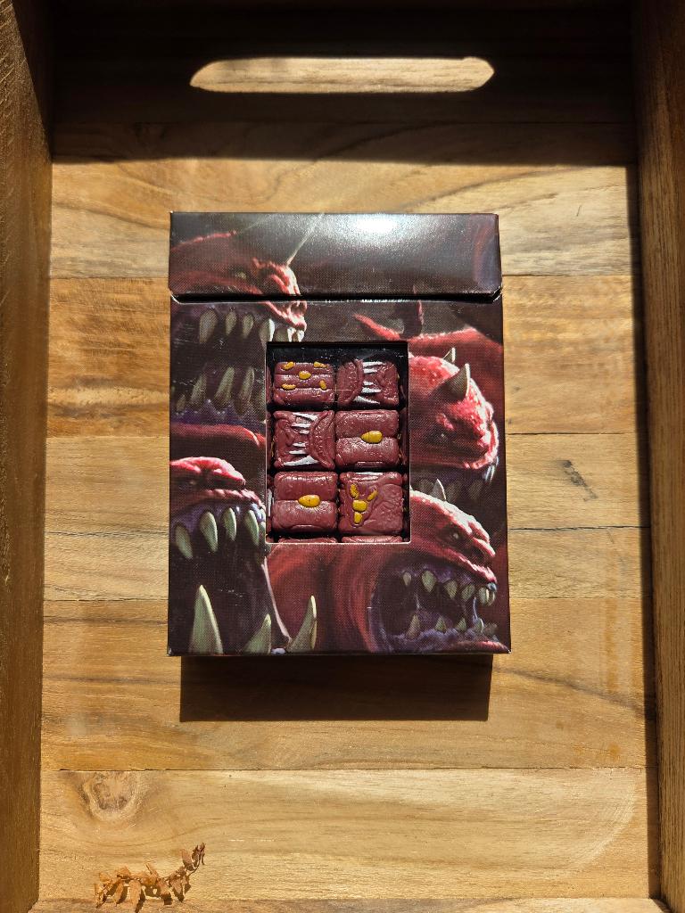 Warhammer 40K - Squig Dice, Hobby en Vrije tijd, Wargaming, Ophalen of Verzenden, Zo goed als nieuw, Warhammer, Toebehoren