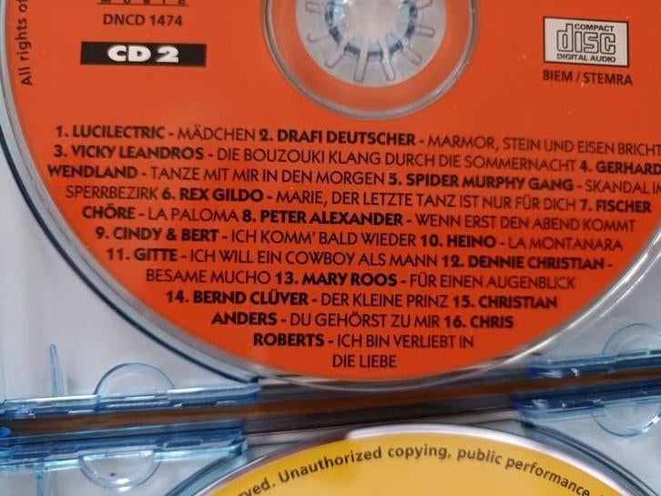 39 Super Hits De beste Duitstalige 2 cds, Ophalen of Verzenden, Zo goed als nieuw, Nederlandstalig