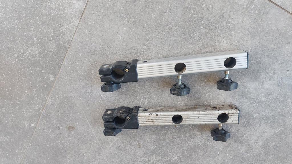 2x Paraplusteun / universele steun voor 25mm poten, Watersport en Boten, Ophalen of Verzenden, Overige typen