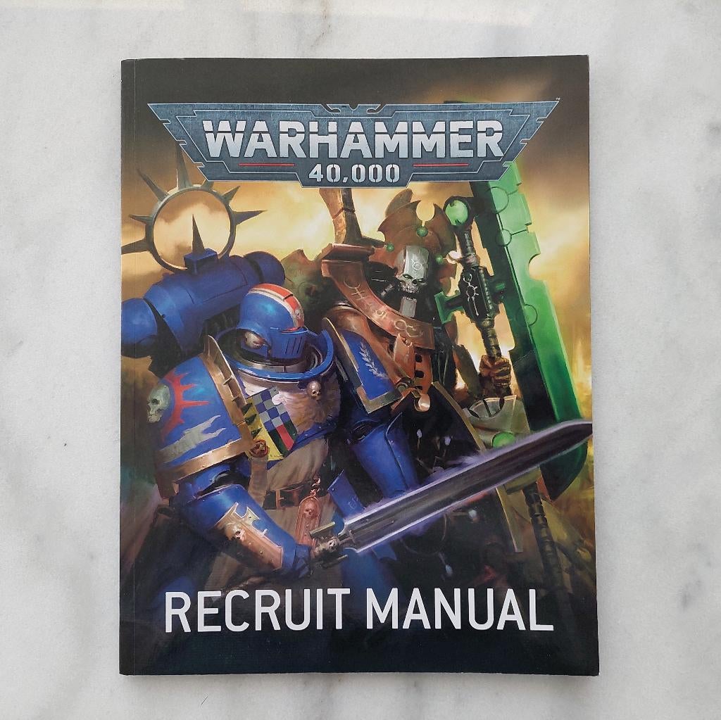 Recruit Manual Warhammer 40k, Ophalen of Verzenden, Nieuw, Warhammer 40000, Boek of Catalogus