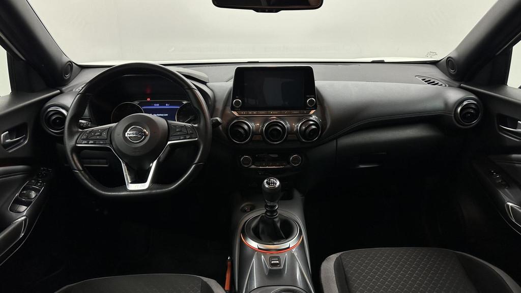 Nissan Juke 1.0 DIG-T Business Edition CAMERA CARPLAY NAVI L, Voorwielaandrijving, Stof, Met garantie (alle), Wit