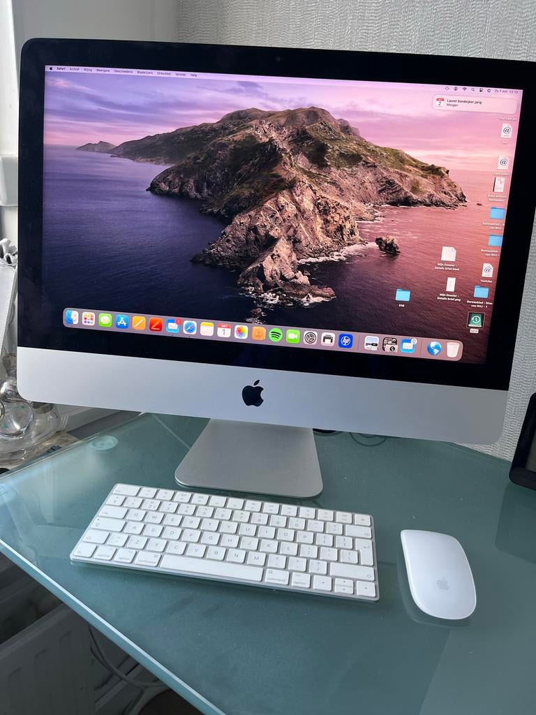 iMac 21.5 inch Retina 4K (2019) 1TB HDD, Computers en Software, Apple Desktops, Zo goed als nieuw, iMac, HDD, 3 tot 4 Ghz, 8 GB